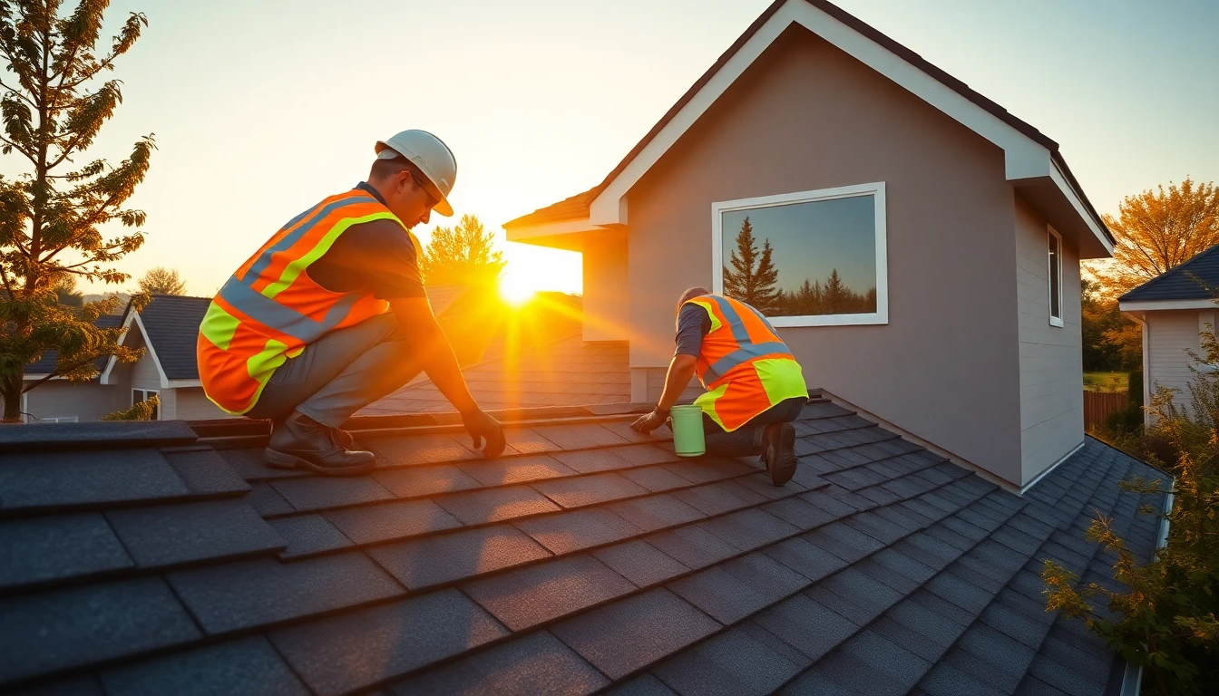 Clover leaf Roofs — Roofing services